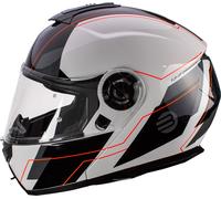 Casco modulare Befast TANK III con doppia omologazione P-J Bianco Nero XS