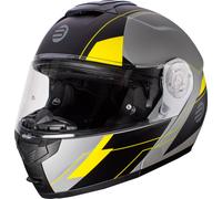 Casco modulare Befast TANK III con doppia omologazione P-J Grigio Giallo XL