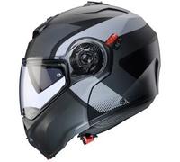 Casco Modulare Caberg Duke Evo Indy Nero Opaco Grigio Metallizzato M