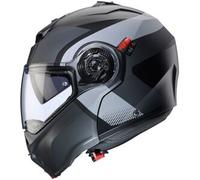 Caberg Duke Evo Indy, casco flip up XS male Opaco Nero/Grigio Chiaro/Grigio