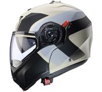 Caberg Duke Evo Indy, casco flip up L male Opaco Nero/Beige/Grigio Chiaro
