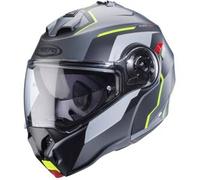 Caberg Duke Evo Move, casco ribaltabile L male Opaco Grigio/Nero/Giallo Fluo