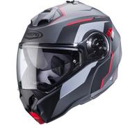 Caberg Duke Evo Move, casco ribaltabile L male Opaco Grigio/Nero/Rosso