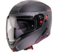 Casco Modulare Caberg Horus X Ray Nero Grigio Fuchsia Opaco S