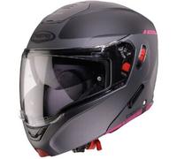 Casco Modulare Caberg Horus X Ray Nero Grigio Fuchsia Opaco XS