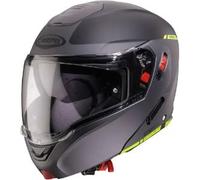 Casco Modulare Caberg Horus X Ray Nero Grigio Giallo Fluo Opaco XS
