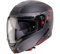 Casco Modulare Caberg Horus X Ray Nero Grigio Rosso Fluo Opaco L