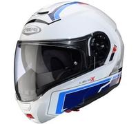 Caberg Levo X Elite Casco, bianco-rosso-blu, taglia XS per maschi