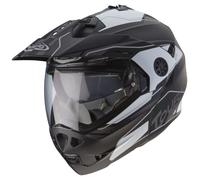 Casco modulare Caberg Tourmax Marathon nero antracite bianco opaco