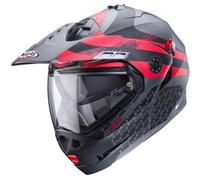 Caberg Tourmax X Sarabe Casco, nero-grigio-rosso, taglia L per maschi