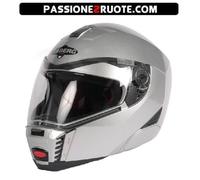 Casco modulare capacete casque helment moto Caberg Sintesi argento silver