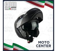 CGM Casco modulare, 569A C-MAX MONO, Nero opaco,L (59-60cm)