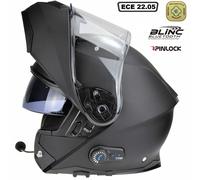 Casco Moto Modulare Con Bluetooth Caschi Scooter Doppia Visiera ECE Omologato