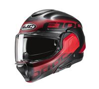 Casco Modulare Convertibile HJC F100 Hetal Rosso