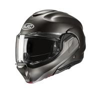 Casco Modulare Convertibile HJC F100 Titanio Opaco