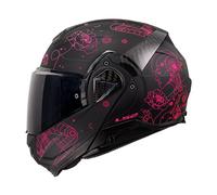 Casco Modulare Reversibile Ls2 FF910 Advant II Sophia Nero Rosa L