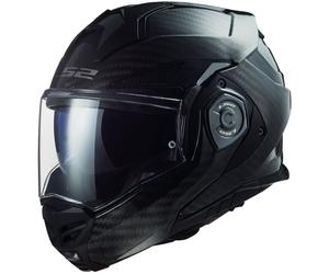 Casco Modulare Convertibile LS2 FF901 Advant X Carbon Nero Carbonio Lucido M