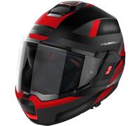 CASCO MODULARE CONVERTIBILE NOLAN N120-1 SUBWAY N-COM 022 Nero Opaco Rosso.