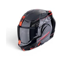Casco Modulare EXO-TECH EVO Omologato ECE 22.06 con Pinlock 70 MaxVision Incluso e Visierino Parasole Interno (XL (60-61CM))