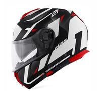 Givi Casco modulare X.21 Evo Number Nero/Bianco/Rosso Taglia S