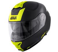 Casco modulare Givi X.20 Expedition Evo Nero Opaco Giallo Fluo S