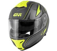 Casco Modulare GIVI X.21 Challenger Shiver Nero Titanio Giallo | HX21FSHBT