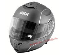 CASCO MODULARE GIVI X.21 TITANIO OPACO CON VISIERA PARASOLE INTEGRATA HX21FG768