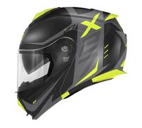 Casco Apribile Givi X.27 DIMENSION Nero opaco / Titanio / Giallo Taglia:XL