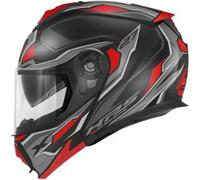 Casco Modulare Givi X.27 Sector Nero Opaco Titanio Rosso XXL