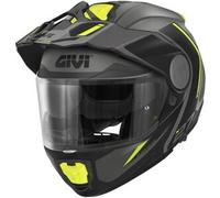 Casco Apribile Givi X.27 TOURER GRAPHIC Titanio opaco / Giallo Taglia:S