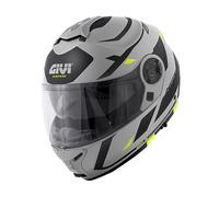 Casco Apribile Givi X.21 EVO NUMBER Grigio opaco / Nero / Giallo Taglia:XL