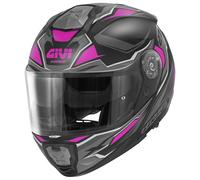 CASCO MODULARE GIVI X27 SECTOR LADY NERO OPACO TITANIO E FUCSIA IN TERMOPLASTICO