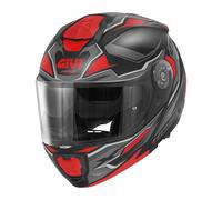 CASCO MODULARE GIVI X27 SECTOR NERO TITANIO E ROSSO IN TERMOPLASTICO OPACO