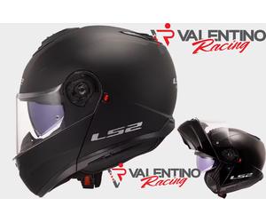 CASCO MODULARE HELMET LS2 FF908 STROBE II P/J MATT BLACK NERO OPACO XL 61/62 cm