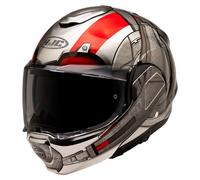 Casco F100 ANTMAN Grigio Rosso HJC - UE: S