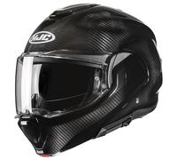 HJC F100 Carbon Solid Casco, nero, taglia XS 54 55 per maschi