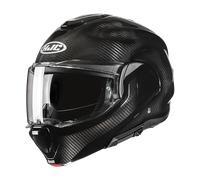 HJC, Casco Moto Modulare F100 CARBON Black, S