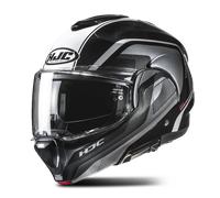 Casco Modulare HJC F100 Reef Nero/GrigioS Nero,Grigio