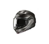 Casco modulare HJC F100 semi piatto titanio
