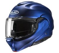 HJC, Casco Moto Modulare F100 UNI Semi Flat Metallic Blue, XS