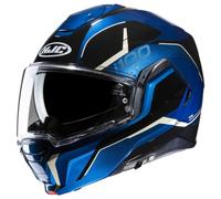 HJC Casco modulare i100 Lorix MC2 Nero-Bianco-Blu Taglia XS