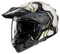 HJC i80 Velly Casco, bianco/nero/verde, Taglia L (58/59)