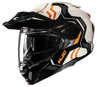 HJC - Casco i80 Velly MC7 Nero,Arancione,Bianco XL