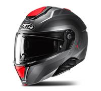 Casco Modulare HJC I91 Arven Grigio/RossoL Grigio,Rosso