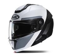 Casco Modulare HJC i91 Bina MC5SF Bianco/NeroL Bianco,Nero