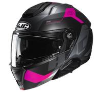Casco i91 CARST Nero Rosa HJC - UE: L