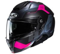 Casco modulare HJC i91 CARST MC8SF Nero Rosa