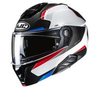 HJC Casco modulare flip-up i91 Felio MC21 Bianco/Rosso/Blu M