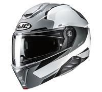HJC Casco Modulare i91 Felio MC5 – Grigio/Bianco – Taglia M