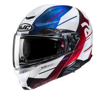 HJC RPHA 91 Blat Casco, bianco/blu/rosso, Taglia XL (60/61)